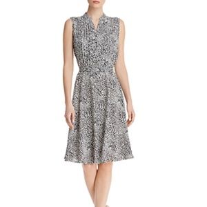 NWT- Nanette Lepore Tie Waist Print Dress; Sz: 6